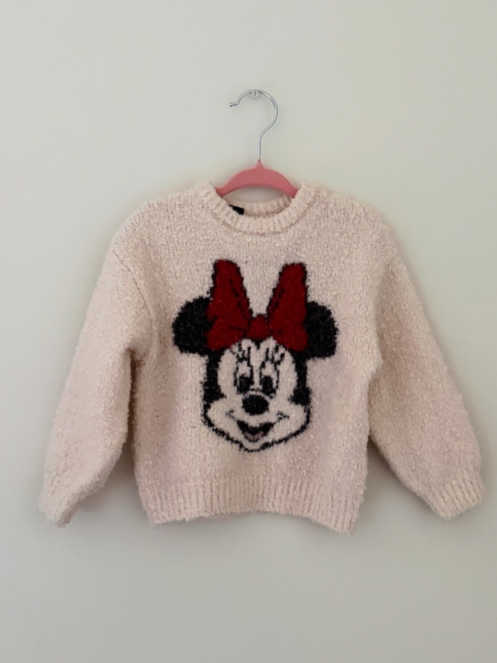 Zara HTF Knit Minnie Sweater